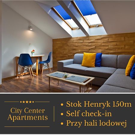 Apartament City Center Sky Krynica Zdroj Eksteriør bilde