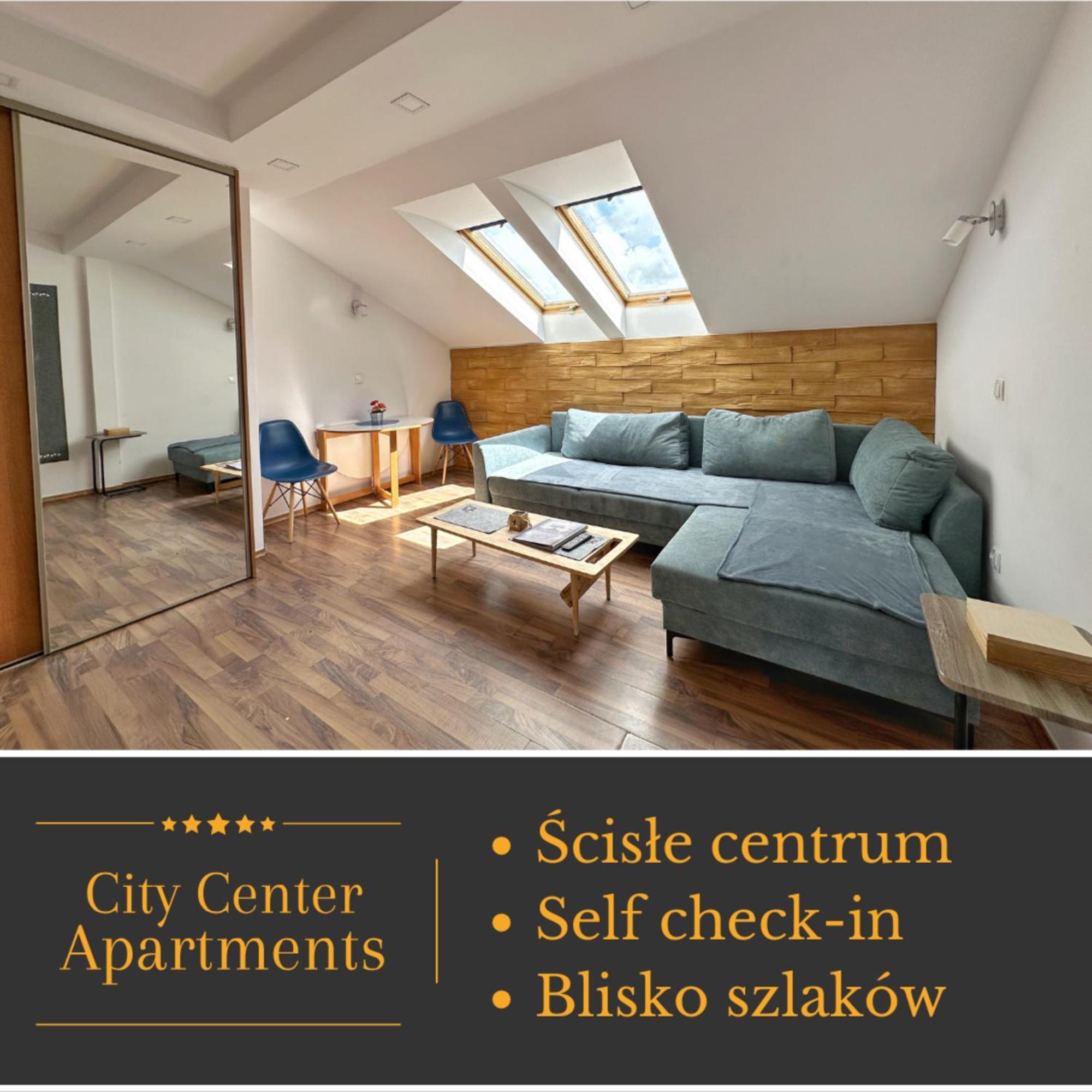 Apartament City Center Sky Krynica Zdroj Eksteriør bilde