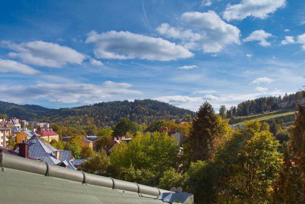 Apartament City Center Sky Krynica Zdroj Eksteriør bilde